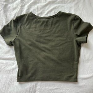 Olive Green Kids T-Shirt